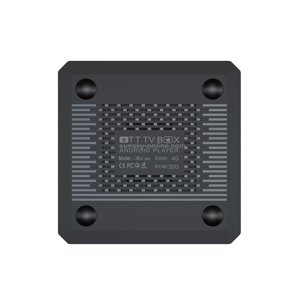 X96 X4 8K Android 11 TV Box — 4GB/64GB, Dual-Band WiFi (US Plug) 3