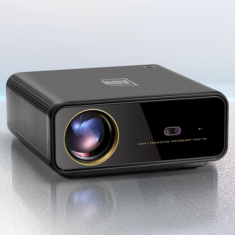AUN U001 4K 18000 Lumens Portable Home Theater LED HD Digital Projector (EU Plug)