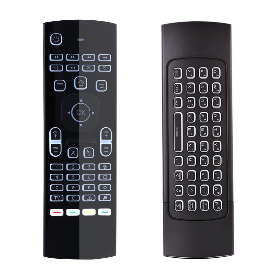 MX3 Backlit Air Mouse Remote — 2.4GHz Wireless Keyboard