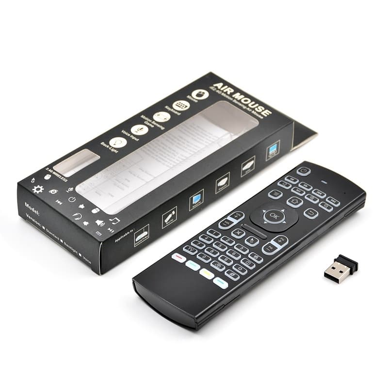 MX3 Backlit Air Mouse Remote — 2.4GHz Wireless Keyboard — detail 4