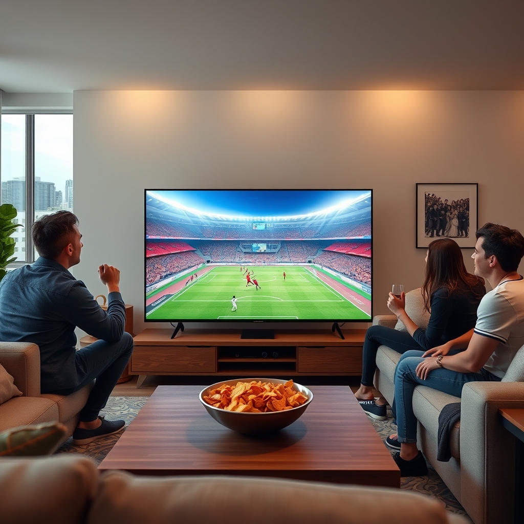 AFC Champions League 2026 live streaming on a 4K TV